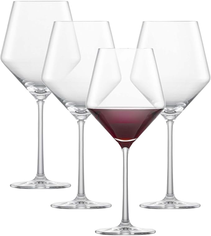 zwiesel glas pure burgundy red wine glass | set of 4